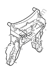 BEARING BRACKET Left-hand drive