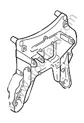 BEARING BRACKET Left-hand drive