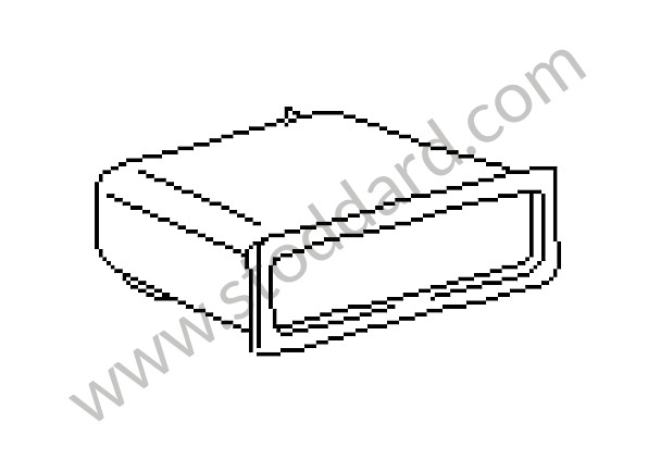 99655296300C51 - COVER for Porsche Boxster 986 97-04 &bull; 2004 &bull; Boxster S 3.2 &bull; Cabrio &bull; Automatic Gearbox
