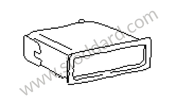 99655299401G11 - SHELF for Porsche Boxster 986 97-04 &bull; 2001 &bull; Boxster 2.7 &bull; Cabrio &bull; Automatic Gearbox