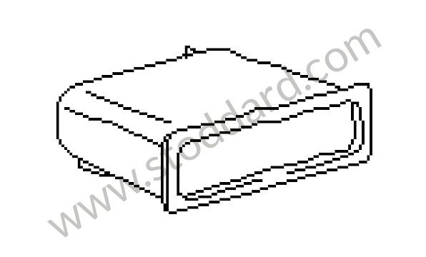99655298201D12 - SHELF for Porsche 996 Gt3 / Gt3-1 &bull; 2000 &bull; 996 Gt3 &bull; Coupe &bull; Manual Gearbox, 6 Speed
