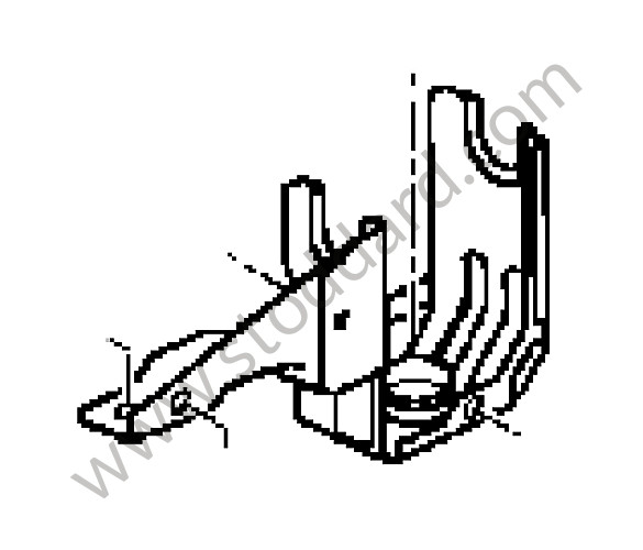 95535514010 - SUPPORT for Porsche Cayenne 955 03-06 &bull; 2003 &bull; Cayenne Turbo &bull; Automatic Gearbox