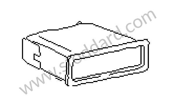 99655299401J31 - SHELF for Porsche 996 Turbo &bull; 2004 &bull; 996 Turbo Gt2 &bull; Coupe &bull; Manual Gearbox, 6 Speed