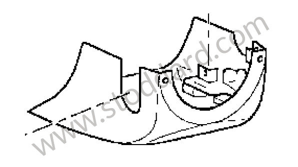 955552275005Y2 - SWITCH HOUSING for Porsche Cayenne 955 03-06 &bull; 2003 &bull; Cayenne V6 &bull; Manual Gearbox, 6 Speed