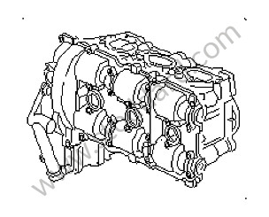 CYLINDER HEAD New part / CYLINDER 1-2-3 / OPTION: VEHICLE WITH FACTORY ENGINE KIT (Option code: IX51) (99610490500)