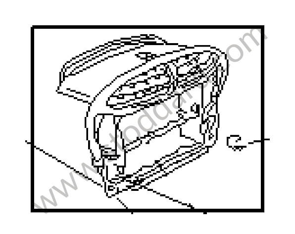 99655296909M31 - SUPPORT FRAME for Porsche 996 &bull; 2001 &bull; 996 Carrera 2 &bull; Coupe &bull; Manual Gearbox, 6 Speed