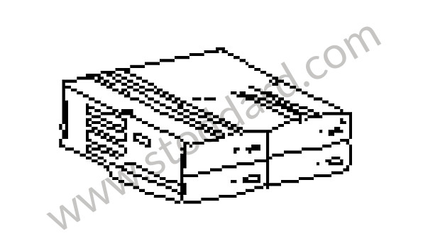 99655298101S31 - TRAY for Porsche 996 &bull; 2001 &bull; 996 Carrera 2 &bull; Coupe &bull; Manual Gearbox, 6 Speed