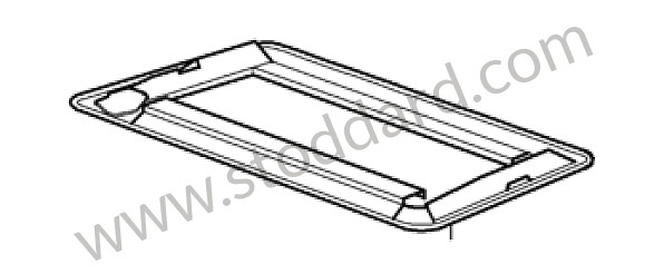99656402104A14 - ROOF LINING for Porsche 997 05-08 &bull; 2005 &bull; 997 C2 &bull; Coupe &bull; Automatic Gearbox
