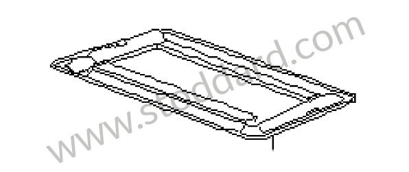 99656402104A14 - ROOF LINING for Porsche 996 Turbo &bull; 2001 &bull; 996 Turbo &bull; Coupe &bull; Manual Gearbox, 6 Speed