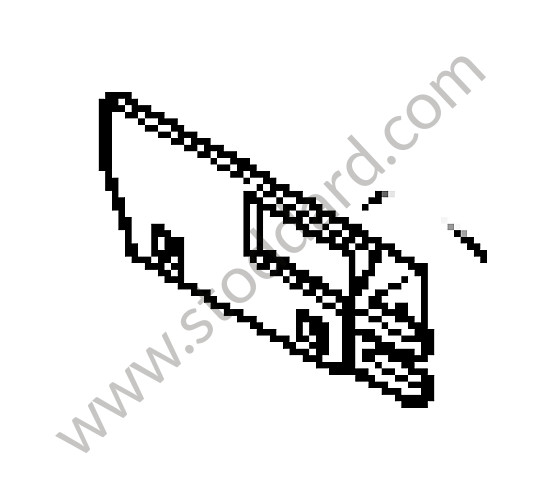 95563224000 - BRACKET FOR LIGHT for Porsche Cayenne 955 03-06 &bull; 2003 &bull; Cayenne V6 &bull; Manual Gearbox, 6 Speed