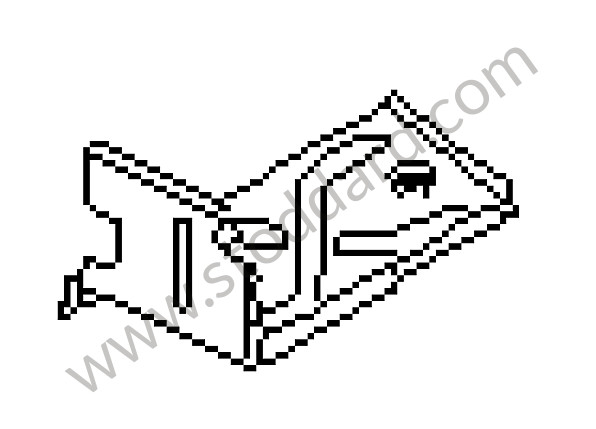 95550108901GRV - FLOOR SECTION for Porsche Cayenne 955 03-06 &bull; 2003 &bull; Cayenne Turbo &bull; Automatic Gearbox
