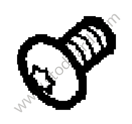N90896201 - LENS-HEAD SCREW for Porsche Cayenne 957 07-10 &bull; 2007 &bull; Cayenne V6 &bull; Automatic Gearbox