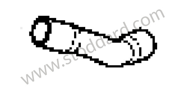95557279400 - HEATER HOSE for Porsche Cayenne 955 03-06 &bull; 2003 &bull; Cayenne S V8 &bull; Manual Gearbox, 6 Speed