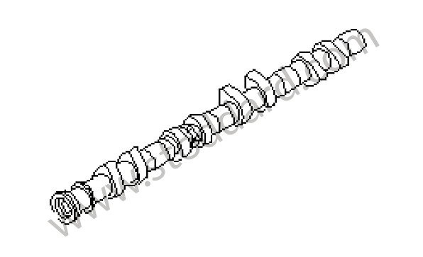 94810521204 - CAMSHAFT for Porsche Cayenne 955 03-06 &bull; 2005 &bull; Cayenne S V8 &bull; Automatic Gearbox