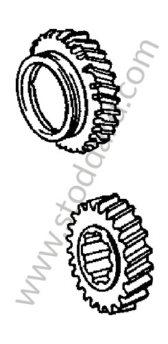 90130291310 - GEAR WHEEL PAIR for Porsche 911 74-77 + 912E &bull; 1974 &bull; 2.7 &bull; Coupe &bull; Automatic Gearbox
