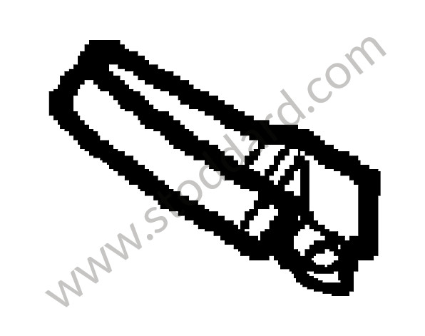 95550426300 - CLIP for Porsche Cayenne 957 07-10 &bull; 2009 &bull; Turbo E81 &bull; Automatic Gearbox
