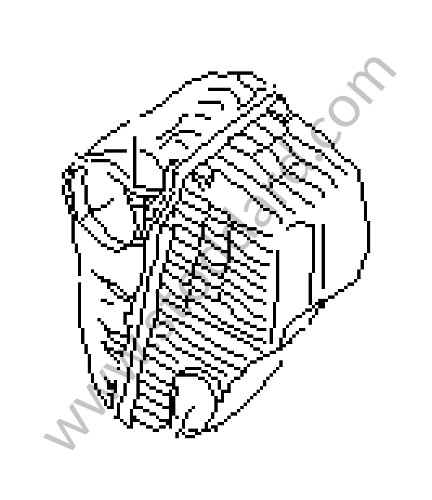 95511002100 - AIR CLEANER for Porsche Cayenne 955 03-06 &bull; 2003 &bull; Cayenne S V8 &bull; Manual Gearbox, 6 Speed