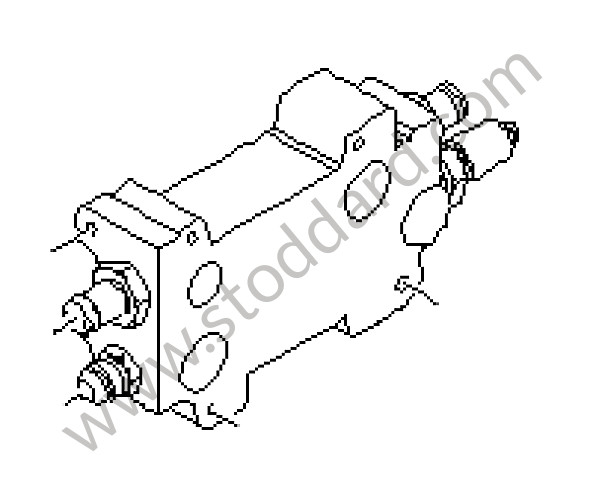 9963070208A - PORT PLATE for Porsche 996 Gt3 / Gt3-1 &bull; 2000 &bull; 996 Gt3 &bull; Coupe &bull; Manual Gearbox, 6 Speed