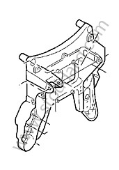 BEARING BRACKET Left-hand drive