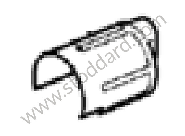 95560411500 - HEAT PROTECTION for Porsche Cayenne 955 03-06 &bull; 2003 &bull; Cayenne V6 &bull; Manual Gearbox, 6 Speed