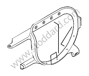 RETAINING FRAME satin aluminium / satin aluminium (4W9) / EXTERIOR
