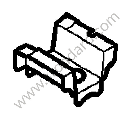 95550122700GRV - MOUNTING for Porsche Cayenne 957 07-10 &bull; 2007 &bull; Cayenne Turbo &bull; Automatic Gearbox