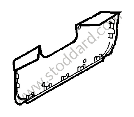 9557222610001C - SPRING SUPPORT for Porsche Cayenne 957 07-10 &bull; 2008 &bull; Turbo E81 &bull; Automatic Gearbox