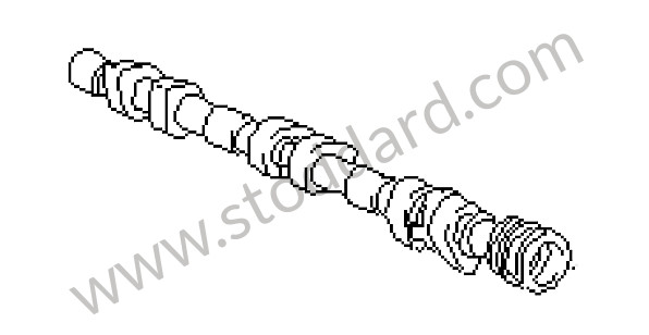 99610500999 - CAMSHAFT for Porsche 996 Gt3 / Gt3-1 &bull; 2000 &bull; 996 Gt3 &bull; Coupe &bull; Manual Gearbox, 6 Speed