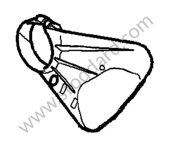 95533132501 - STONE GUARD for Porsche Cayenne 957 07-10 &bull; 2007 &bull; Cayenne V6 &bull; Automatic Gearbox