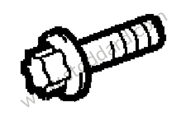 N90768202 - STUD for Porsche Cayenne 957 07-10 &bull; 2007 &bull; Cayenne V6 &bull; Automatic Gearbox