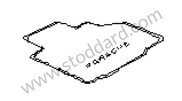 98655149100A41 - FLOOR MAT for Porsche Boxster 986 97-04 &bull; 2004 &bull; Boxster 2.7 &bull; Cabrio &bull; Automatic Gearbox