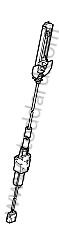 ELECT. VERTICAL ADJUSTMENT OPTION: 3 POINT AUTOMATIC BELTS AT FRONT WITH ELECTRICAL HEIGHT ADJUSTEMENT AND MEMORY (Option code: I4QF)