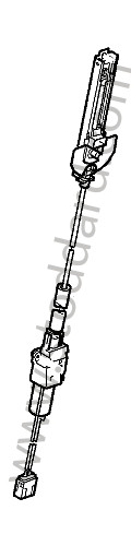 95580300802 - ELECT. VERTICAL ADJUSTMENT for Porsche Cayenne 957 07-10 &bull; 2007 &bull; Cayenne V6 &bull; Automatic Gearbox