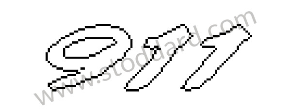 99655923711 - LOGO for Porsche 996 &bull; 2003 &bull; 996 Carrera 4 &bull; Coupe &bull; Automatic Gearbox