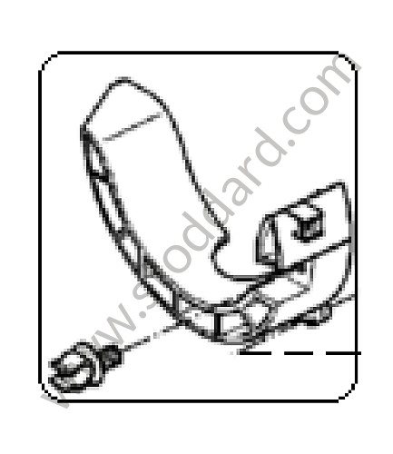 94811520401 - BRACKET for Porsche Cayenne 955 03-06 &bull; 2003 &bull; Cayenne Turbo &bull; Automatic Gearbox