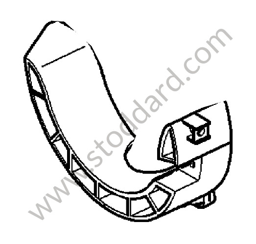 94811520401 - BRACKET for Porsche Cayenne 957 07-10 &bull; 2007 &bull; Cayenne V6 &bull; Automatic Gearbox