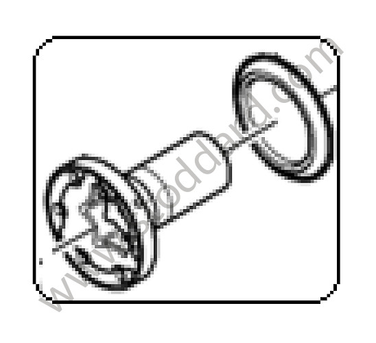95533212700 - DRIVE FLANGE for Porsche Cayenne 955 03-06 &bull; 2003 &bull; Cayenne V6 &bull; Automatic Gearbox