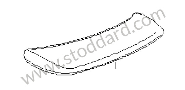 99651295994 - SPOILER for Porsche 996 Gt3 / Gt3-1 &bull; 2004 &bull; 996 Gt3 Rs &bull; Coupe &bull; Manual Gearbox, 6 Speed