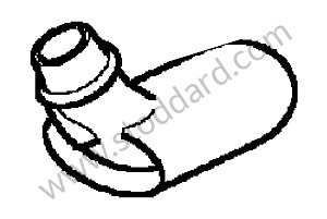 TAIL PIPE RIGHT / OPTION: PORSCHE 911 40TH ANNIVERSARY MODEL (Option code: M095)