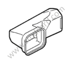 AIR DUCT Left-hand drive / LEFT