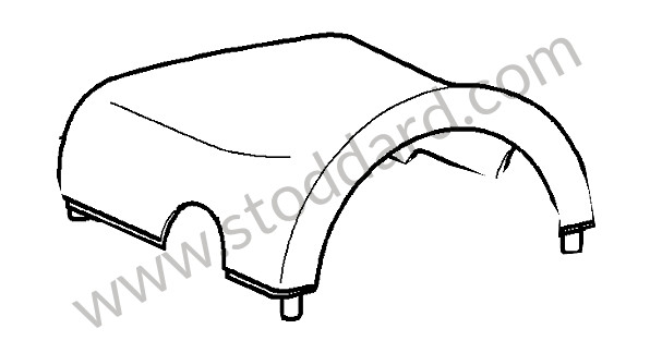 955552277005Z1 - SWITCH HOUSING for Porsche Cayenne 957 07-10 &bull; 2007 &bull; Cayenne V6 &bull; Automatic Gearbox