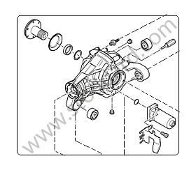 REAR AXLE DIFFERENTIAL New part