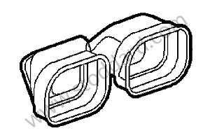 AIR DUCT Left-hand drive