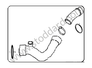 PRESSURE PIPE RIGHT / OPTION: NO CAMPAIGN VERSION BASIC EQUIPMENT (Option code: IE0A) (95511083400)
