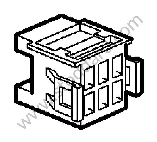 99965074740 - FUSE HOLDER for Porsche Boxster 987 09-12 &bull; 2009 &bull; Boxster 2.9 &bull; Cabrio &bull; Manual Gearbox, 6 Speed