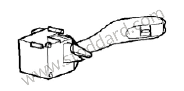 9976132550001C - WIPER SWITCH for Porsche 997 05-08 &bull; 2007 &bull; 997 C4 &bull; Targa &bull; Automatic Gearbox