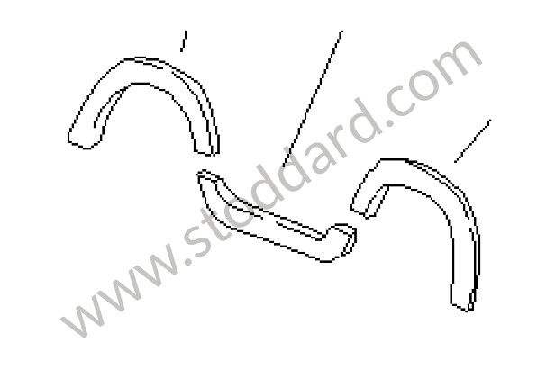 98658031116D12 - LINING for Porsche Boxster 986 97-04 &bull; 2000 &bull; Boxster 2.7 &bull; Cabrio &bull; Automatic Gearbox