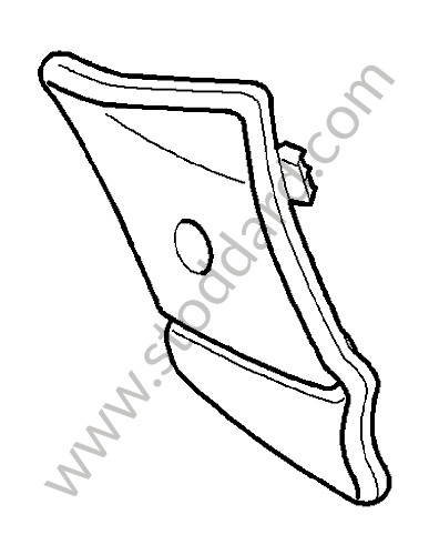 99755313101M10 - COVER for Porsche 997 05-08 &bull; 2007 &bull; 997 C4S &bull; Targa &bull; Automatic Gearbox