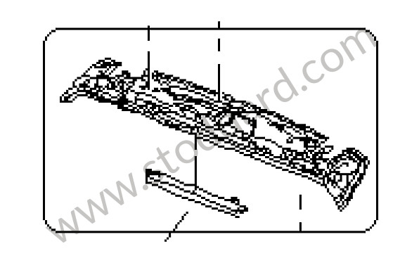 95551293302 - REAR SPOILER for Porsche Cayenne 955 03-06 &bull; 2003 &bull; Cayenne V6 &bull; Manual Gearbox, 6 Speed