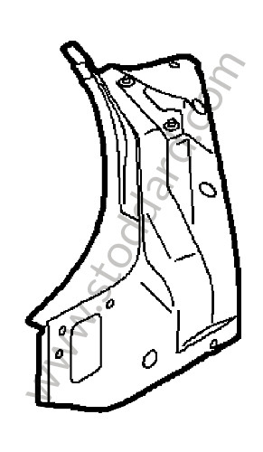 99750216200GRV - SIDE SECTION for Porsche 997 Gt3 / Gt3-2 &bull; 2007 &bull; 997 Gt3 3.6 &bull; Coupe &bull; Manual Gearbox, 6 Speed
